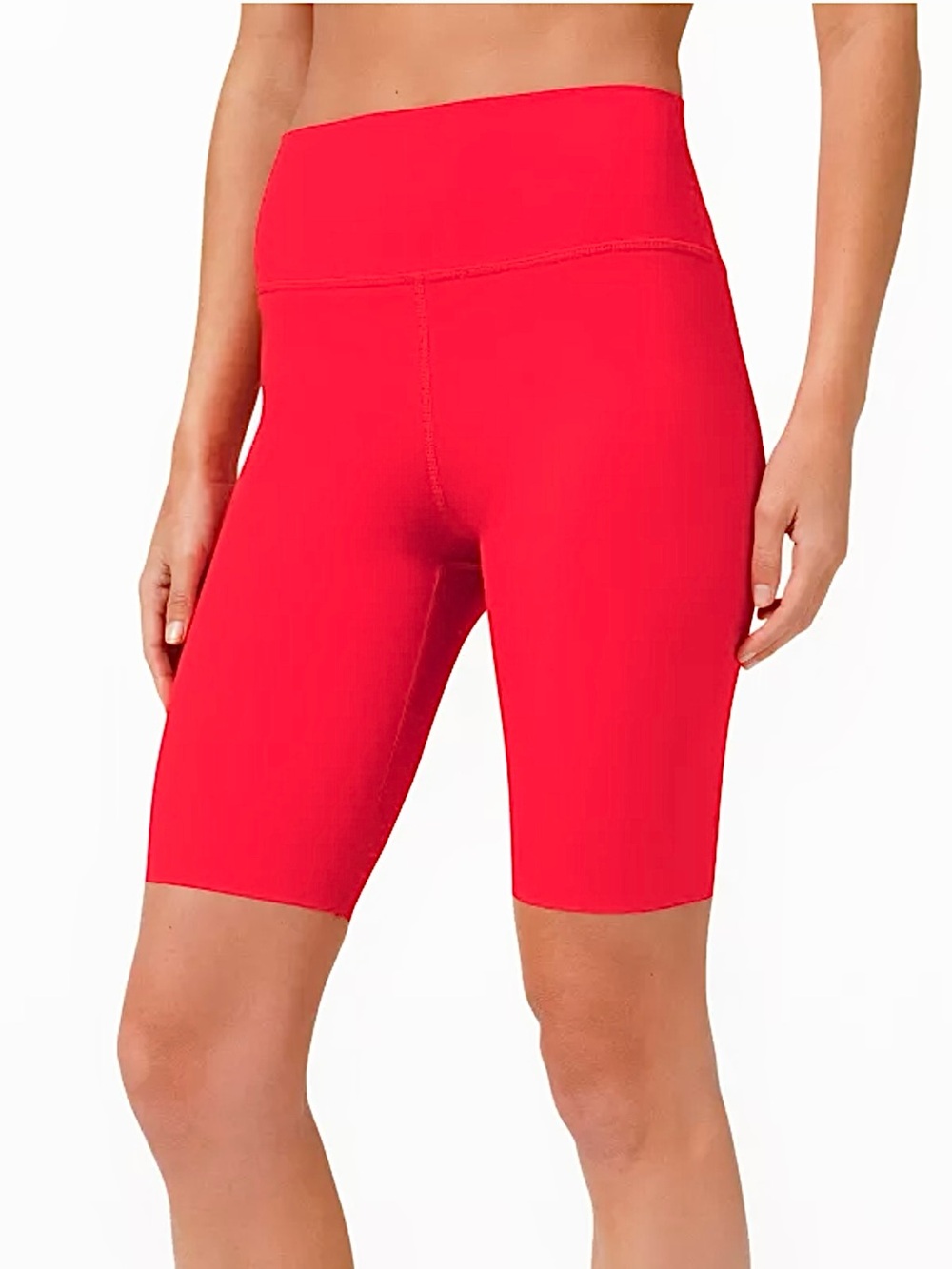 lululemon athletica High-Rise Bright Red Bike Shorts